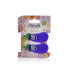 Заколки для волос Ameli веселые фигурки 2 шт