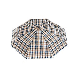 Зонт Raindrops клетка бежевый