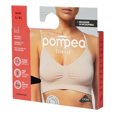 Топ женский Pompea черный L/XL