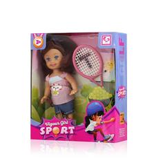 Кукла Спортсменка теннисистка No Brand