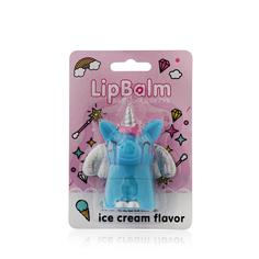 Бальзам для губ Lip balm tдинорог голубой 2,7 г No Brand
