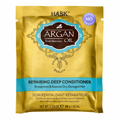 Маска для волос Hask Argan Oil с аргановым маслом интенсивно восстанавливающая 50 г