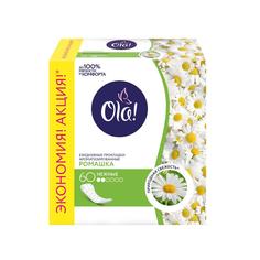 Прокладки ежедневные Ola! Silk sense Daily Deo Солнечная ромашка 60 шт