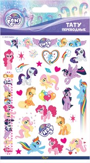 Наклейки-тату Hasbro Little Pony переводные-1 11 х 20 см