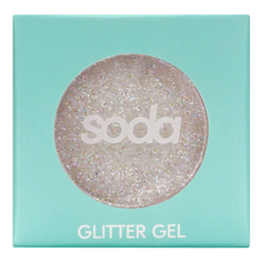 Глиттер - гель Soda Glitter Gel цвет 001 Вирго 1,5 г