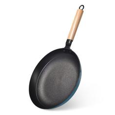 Сковорода Fissman Seagreen 28x5,5см, чугун, с антипригарным покрытием 4001_