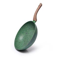 Сковорода Вок Fissman Malachite 28x8см, алюминий 4315_