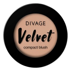 Румяна Divage Velvet компактные № 8702 Бежево-красные 4 г