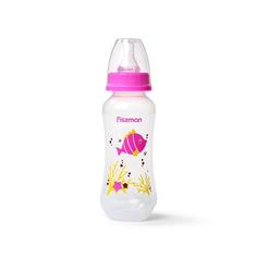Бутылочка для кормления Fissman 240 мл, пластик, розовая 6879