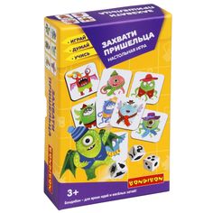 Настольная игра Bondibon Захвати Пришельца Играй Думай Учись