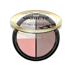 Палетка для лица Eveline Variete Trio 01 Light 10 г