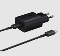 Сетевое зарядное устройство Samsung Super Fast Charger USB Type-C 25W + Cable Type-C 3A No Brand