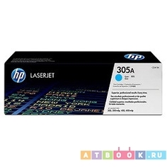 Тонер-картридж для лазерного принтера HP CE411A (CE411A) голубой, оригинальный