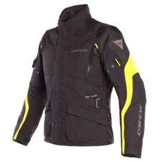 Куртка текстильная Dainese TEMPEST 2 D-DRY Black/Black/Fluo-Yellow (р.48)