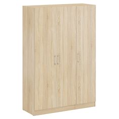 Шкаф 2-х створчатый и Пенал СВК Стандарт дуб сонома, 135х52х200 см, ун.сб.