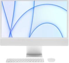 Моноблок Apple iMac 24 (Z12R000AS) Silver