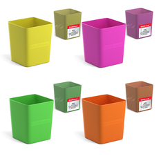 Подставка настольная пластиковая ErichKrause® Base, Neon Solid, ассорти из 4 цветов