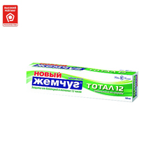 Зубная паста Новый жемчуг Тотал 12 "Отбеливание от природы" 100 мл