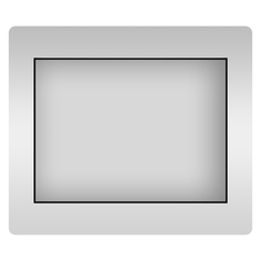 Влагостойкое прямоугольное зеркало Wellsee 7 Rays Spectrum 172200550, 70х50 см