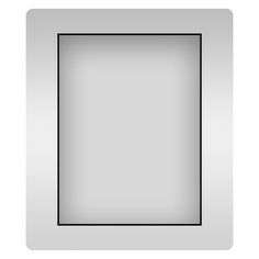 Влагостойкое прямоугольное зеркало Wellsee 7 Rays Spectrum 172200480, 40х65 см