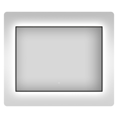 Влагостойкое зеркало с подсветкой для ванной Wellsee 7 Rays Spectrum 172200990, 85х70 см