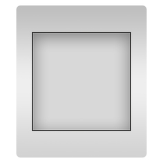 Влагостойкое квадратное зеркало Wellsee 7 Rays Spectrum 172200290, 60х60 см