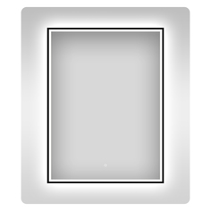 Влагостойкое зеркало с подсветкой для ванной Wellsee 7 Rays Spectrum 172201160, 50х65 см
