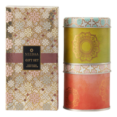 Набор свечей ароматических в банке Veedaa Mason Tin Duo Gift Set Style 3 2 шт