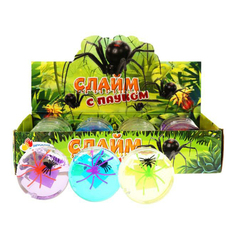 Слайм Играем Вместе с пауком в ассортименте