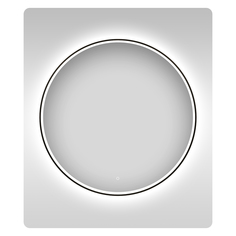 Влагостойкое зеркало с подсветкой для ванной Wellsee 7 Rays Spectrum 172200240, 80 см