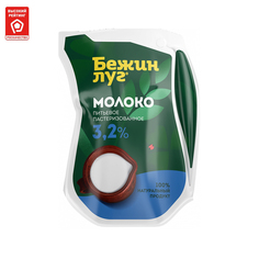 Молоко Бежин Луг 3,2% кувшин 900г, бзмж