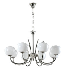 Люстра подвесная с плафонами MW-Light 306014808 Оливия 8*40W G9 220 V
