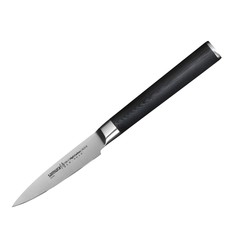 Нож кухонный поварской Samura Mo-V овощной для нарезки профессиональный SM-0010/G-10