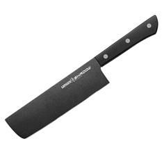 Нож кухонный поварской Samura Shadow топорик Накири для шинковки профессиональный SH-0043