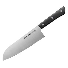 Нож кухонный поварской Samura Harakiri Сантоку для нарезки мяса профессиональный SHR-0095B