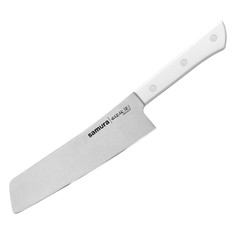 Нож кухонный Samura Harakiri современный Накири для шинковки профессиональный SHR-0042W