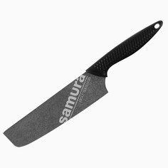 Нож кухонный Samura Golf Stonewash топорик Накири для шинковки профессиональный SG-0043B