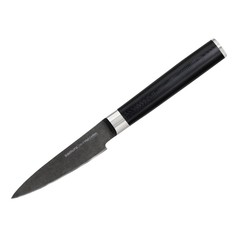 Нож кухонный поварской Samura Mo-V Stonewash овощной профессиональный SM-0010B