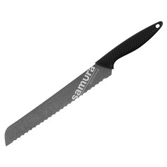 Нож кухонный поварской Samura Golf Stonewash для хлеба профессиональный SG-0055B