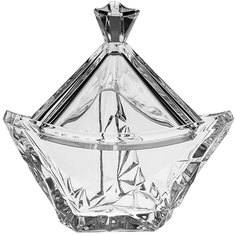 Доза с Крышкой Eskymos 18 см Crystal Bohemia