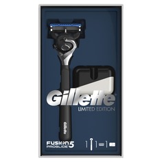 Подарочный набор Gillette Fusion5 ProGlide Бритва с 1 сменной кассетой + Подставка