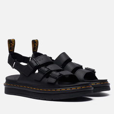 Сандалии Dr. Martens Soloman чёрный, размер 41 EU