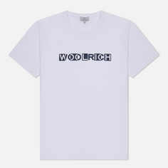 Мужская футболка Woolrich Intarsia белый, Размер L