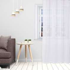 Штора классическая Этель tel608926 300x140 см белая