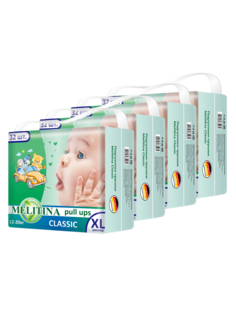 Подгузники трусики Melitina Classic размер XL 5 12-20 кг 128 штук