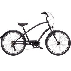Велосипед Electra Townie 7D EQ Step Over, матово-чёрный