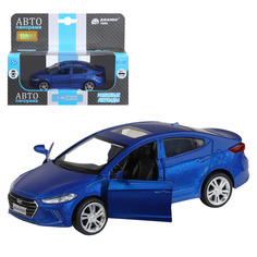 Машинка инерционная Автопанорама М1:40, HYUNDAI ELANTRA синий, JB1251439.