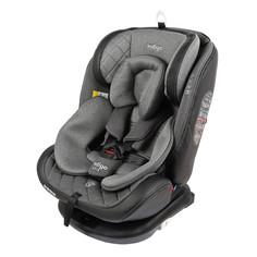 Автокресло Indigo AERO ISOFIX растущее поворотное, 0-36 кг, серый