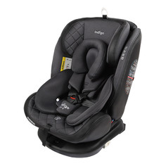 Автокресло Indigo AERO ISOFIX растущее поворотное, 0-36 кг, черный