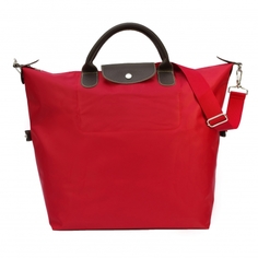 Дорожная сумка унисекс Antan 2-313 красная, 36 х 30 (36) х 27 см